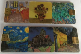 Onderzetters 6 stuks, Vincent van Gogh