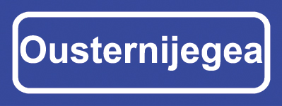 Koelkastmagneet plaatsnaambord Ousternijegea