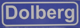 Koelkastmagneet plaatsnaambord Dolberg