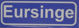 Koelkastmagneet plaatsnaambord Eursinge