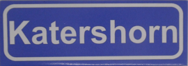 Koelkastmagneet plaatsnaambord Katershorn