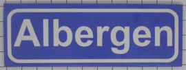 Koelkastmagneet plaatsnaambord Albergen