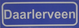 Koelkastmagneet plaatsnaambord Daarlerveen
