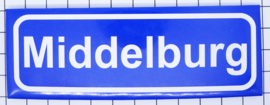 koelkastmagneet plaatsnaambord Middelburg Zeeland P_ZE2.0001