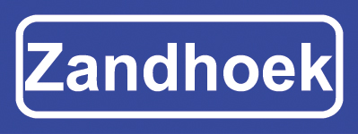 Koelkastmagneet plaatsnaambord Zandhoek