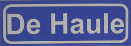 Koelkastmagneet plaatsnaambord De Haule