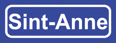 Koelkastmagneet plaatsnaambord Sint-Anne