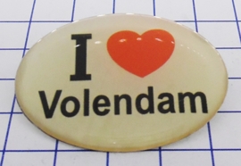 BRO 402 broche I love Volendam