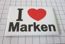 koelkastmagneet I ♥ Marken N_NH1.007