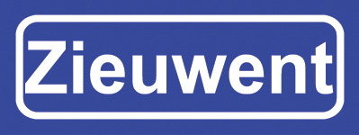 Koelkastmagneet plaatsnaambord Zieuwent