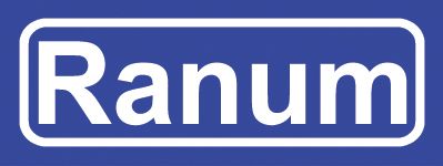 Koelkastmagneet plaatsnaambord Ranum