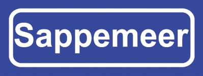 Koelkastmagneet plaatsnaambord Sappemeer