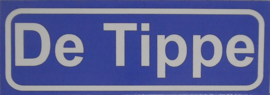 Koelkastmagneet plaatsnaambord De Tippe
