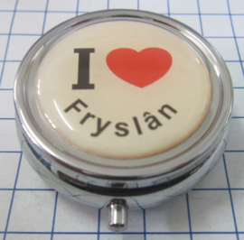 PIL_FR1.001 pillendoosje Ilove Fryslan