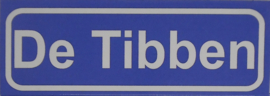 Koelkastmagneet plaatsnaambord De Tibben