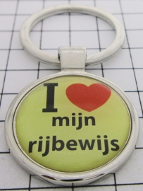 SLE 241 Sleutelhanger I love mijn rijbewijs