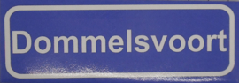 Koelkastmagneet plaatsnaambord Dommelsvoort