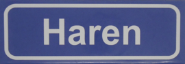 Koelkastmagneet plaatsnaambord Haren