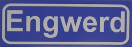 Koelkastmagneet plaatsnaambord Engwerd