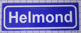 koelkastmagnee plaatsnaambord Helmond P_NB9.0001