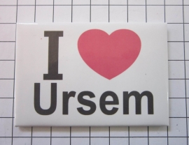 012 Magneet I love Ursem