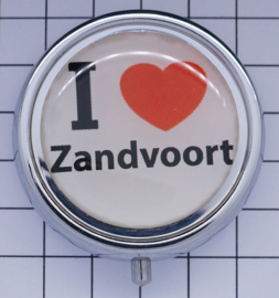PIL_NH8.501 pillendoosje I love Zandvoort