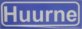 Koelkastmagneet plaatsnaambord Huurne