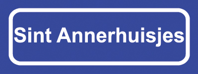 Koelkastmagneet plaatsnaambord Sint Annerhuisjes