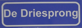 Koelkastmagneet plaatsnaambord De Driesprong