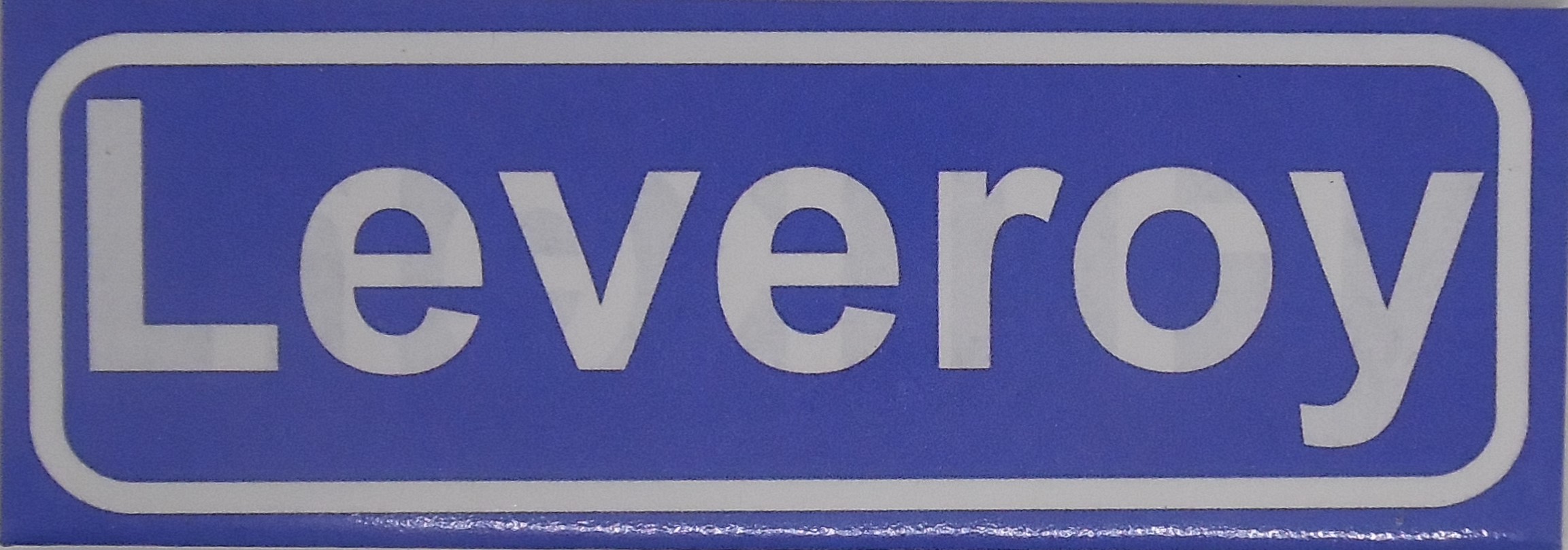 Koelkastmagneet plaatsnaambord Leveroy