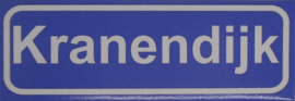 Koelkastmagneet plaatsnaambord Kranendijk