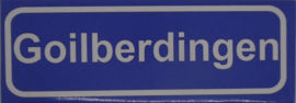Koelkastmagneet plaatsnaambord Goilberdingen