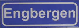 Koelkastmagneet plaatsnaambord Engbergen