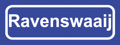 Koelkastmagneet plaatsnaambord Ravenswaaij
