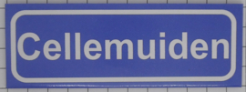 Koelkastmagneet plaatsnaambord Cellemuiden