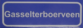 Koelkastmagneet plaatsnaambord Gasselterboerveen
