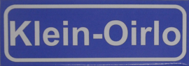 Koelkastmagneet plaatsnaambord Klein-Oirlo