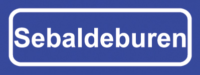 Koelkastmagneet plaatsnaambord Sebaldeburen