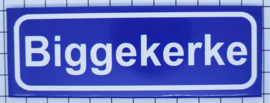 koelkastmagneet plaatsnaambord Biggekerke  P_ZE9.1001