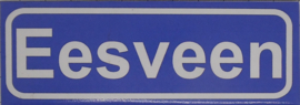 Koelkastmagneet plaatsnaambord Eesveen