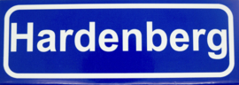 Koelkastmagneet plaatsnaambord Hardenberg