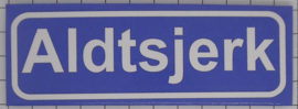 Koelkastmagneet plaatsnaambord Aldtsjerk