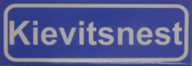 Koelkastmagneet plaatsnaambord Kievitsnest