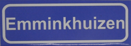 Koelkastmagneet plaatsnaambord Emminkhuizen