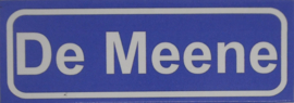 Koelkastmagneet plaatsnaambord De Meene