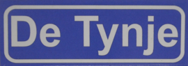 Koelkastmagneet plaatsnaambord De Tynje