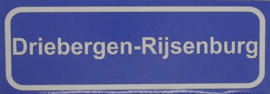 Koelkastmagneet plaatsnaambord Driebergen-Rijsenburg