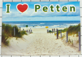 koelkastmagneet I love Petten N_NH20.003