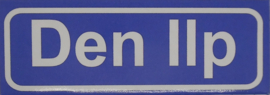 Koelkastmagneet plaatsnaambord Den llp