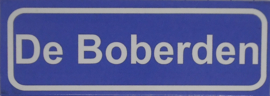 Koelkastmagneet plaatsnaambord De Boberden